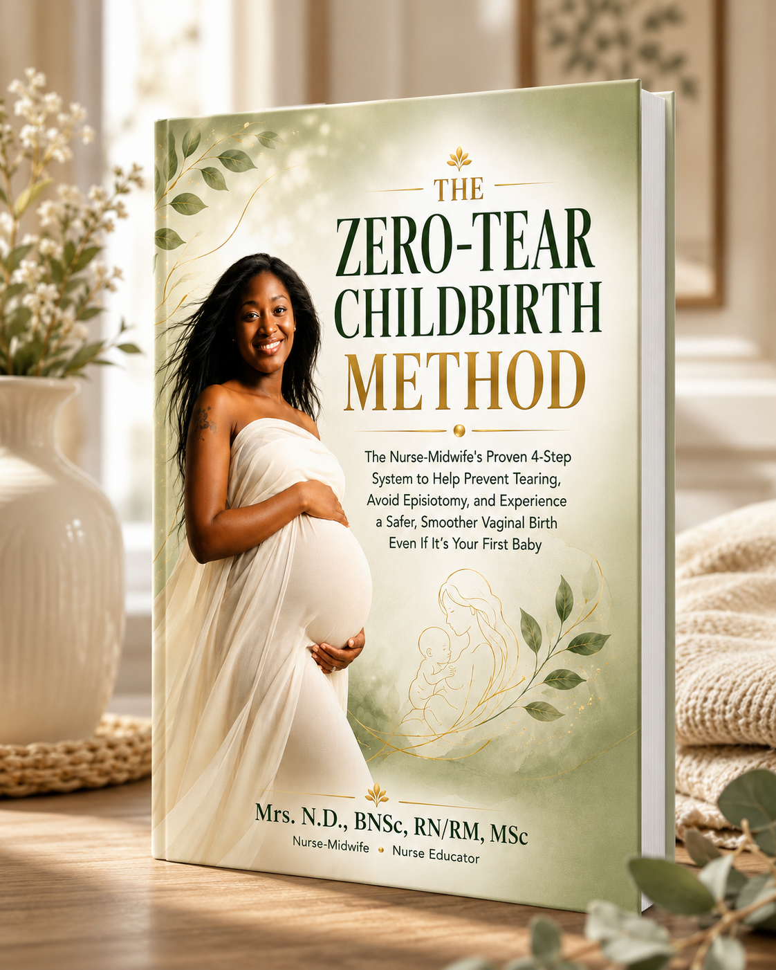 The Zero-Tear Childbirth Guide book cover